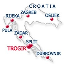 How to reach Trogir?By car